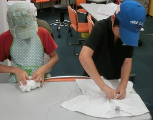 スーパーキッズプロジェクトTシャツ作り